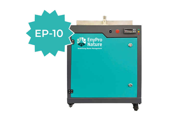 EP-10 - The compact composting solution for small gastro & coffee shops!